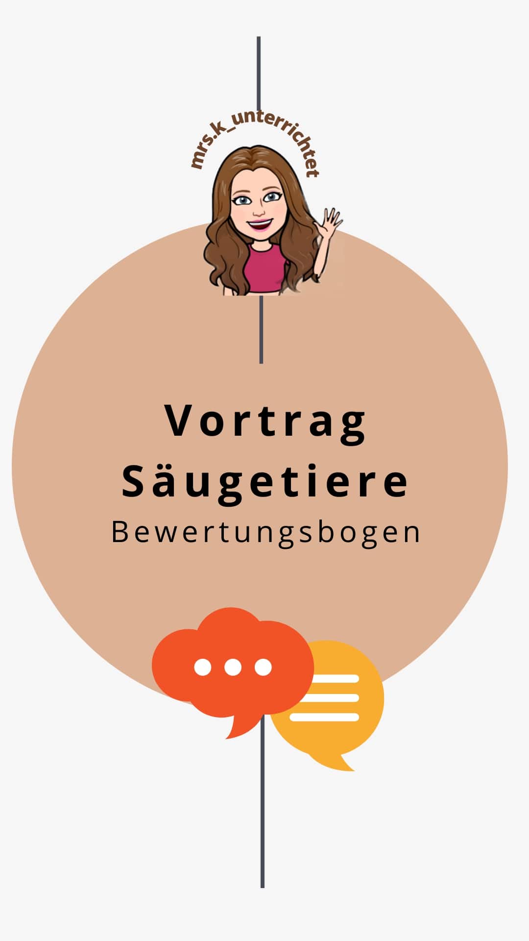 Bewertungsbogen Vortrag Biologie Säugetiere