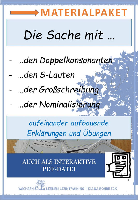 „Die Sache mit…“ – kleines Materialpaket Arbeitshefte