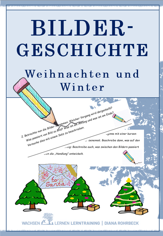 Winter: Bildergeschichte vorbereiten