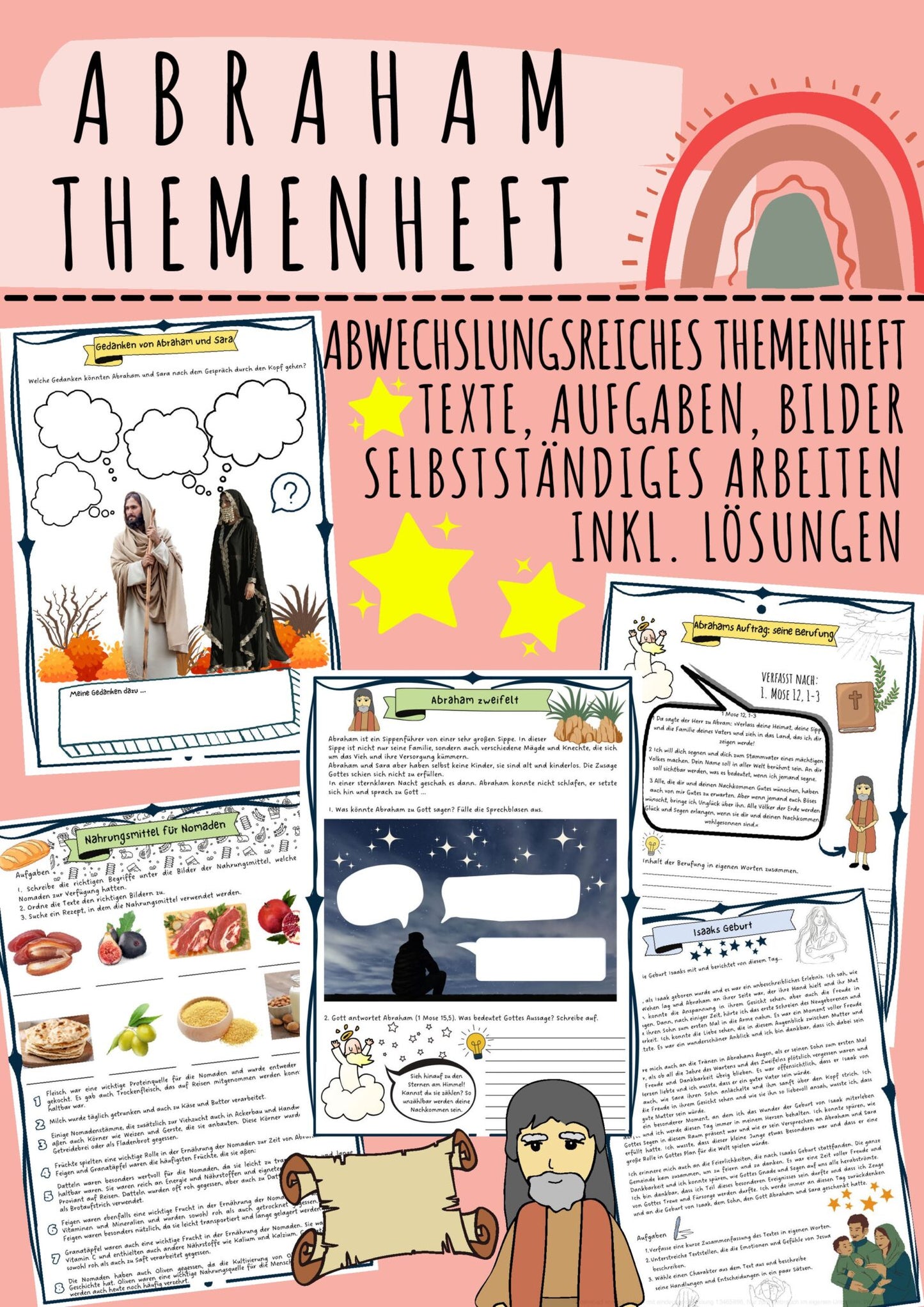 Abraham / Abrahamerzählung Altes Testament – Themenheft Religion