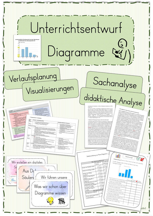 Unterrichtsentwurf Mathematik - Diagramme