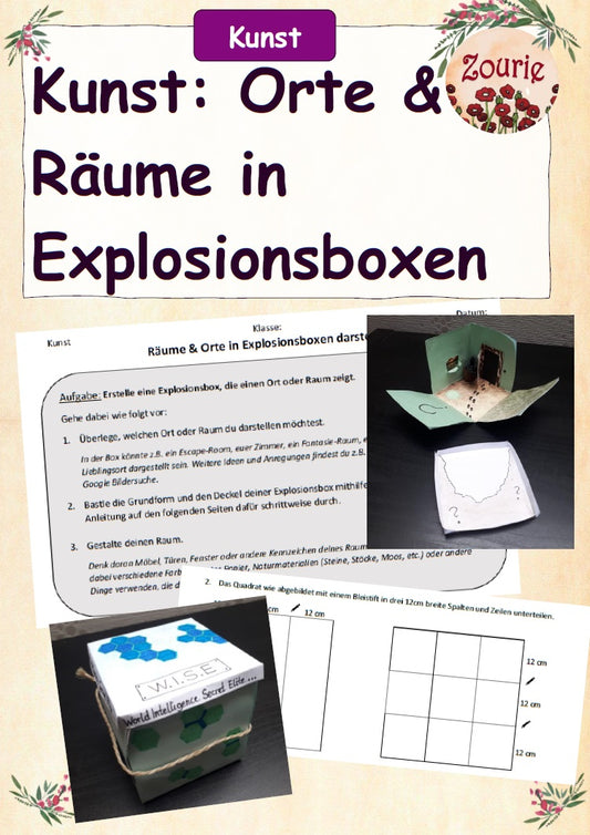 AB Kunst – Orte und Räume in Explosionsboxen gestalten