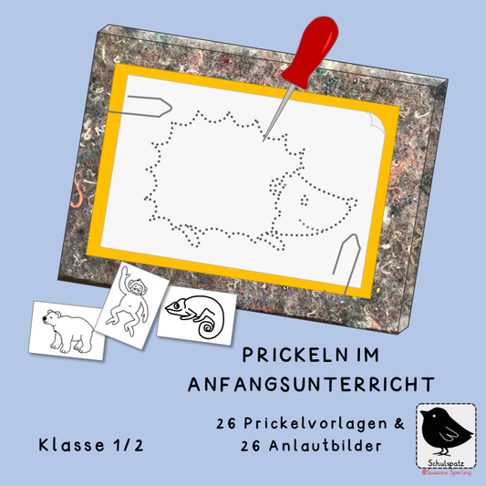 Anfangsunterricht: Mit Prickeln die Feinmotorik fördern