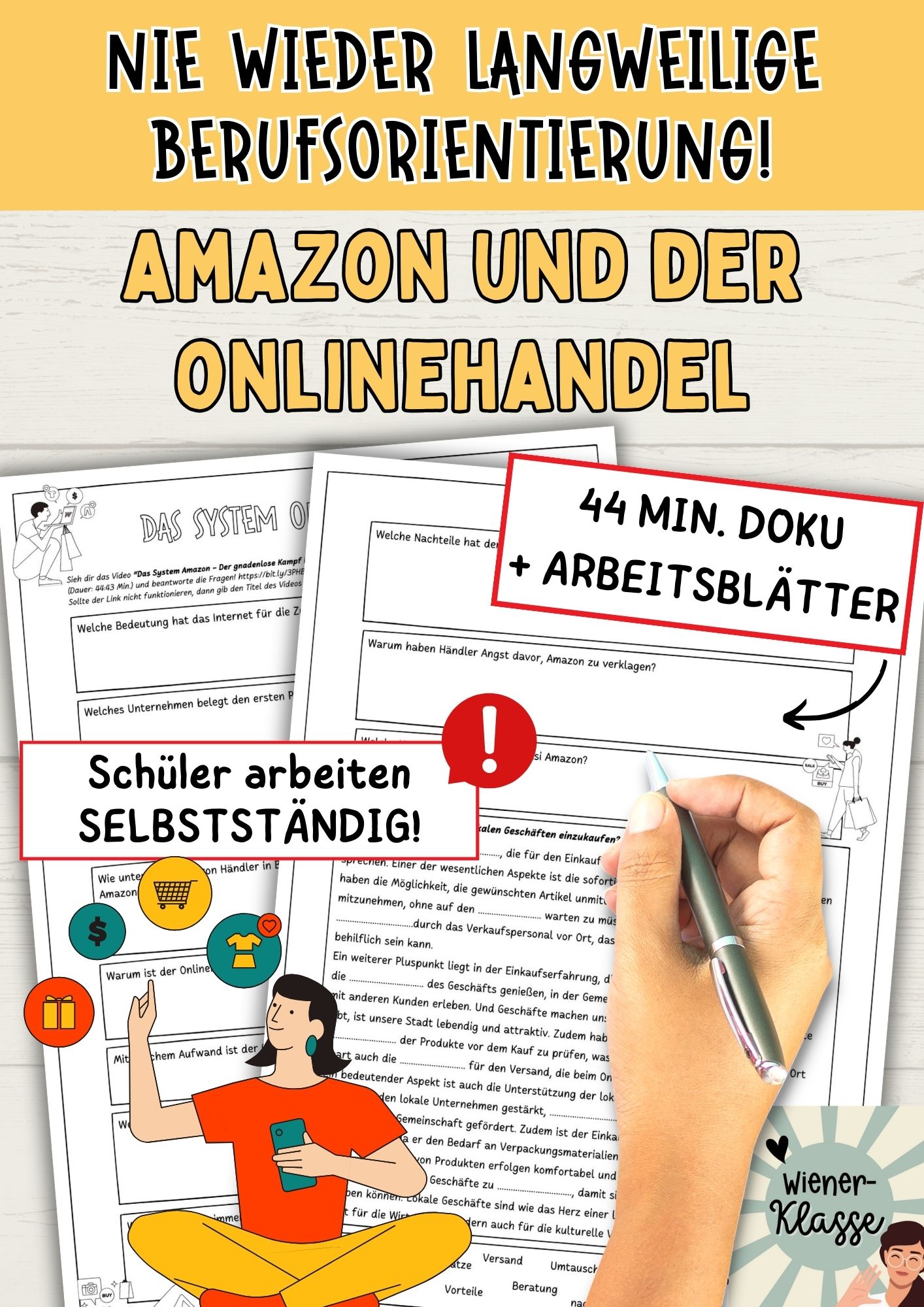 Video: Amazon, Onlinehandel-Gefahr für Einzelhändler / Berufsorientierung