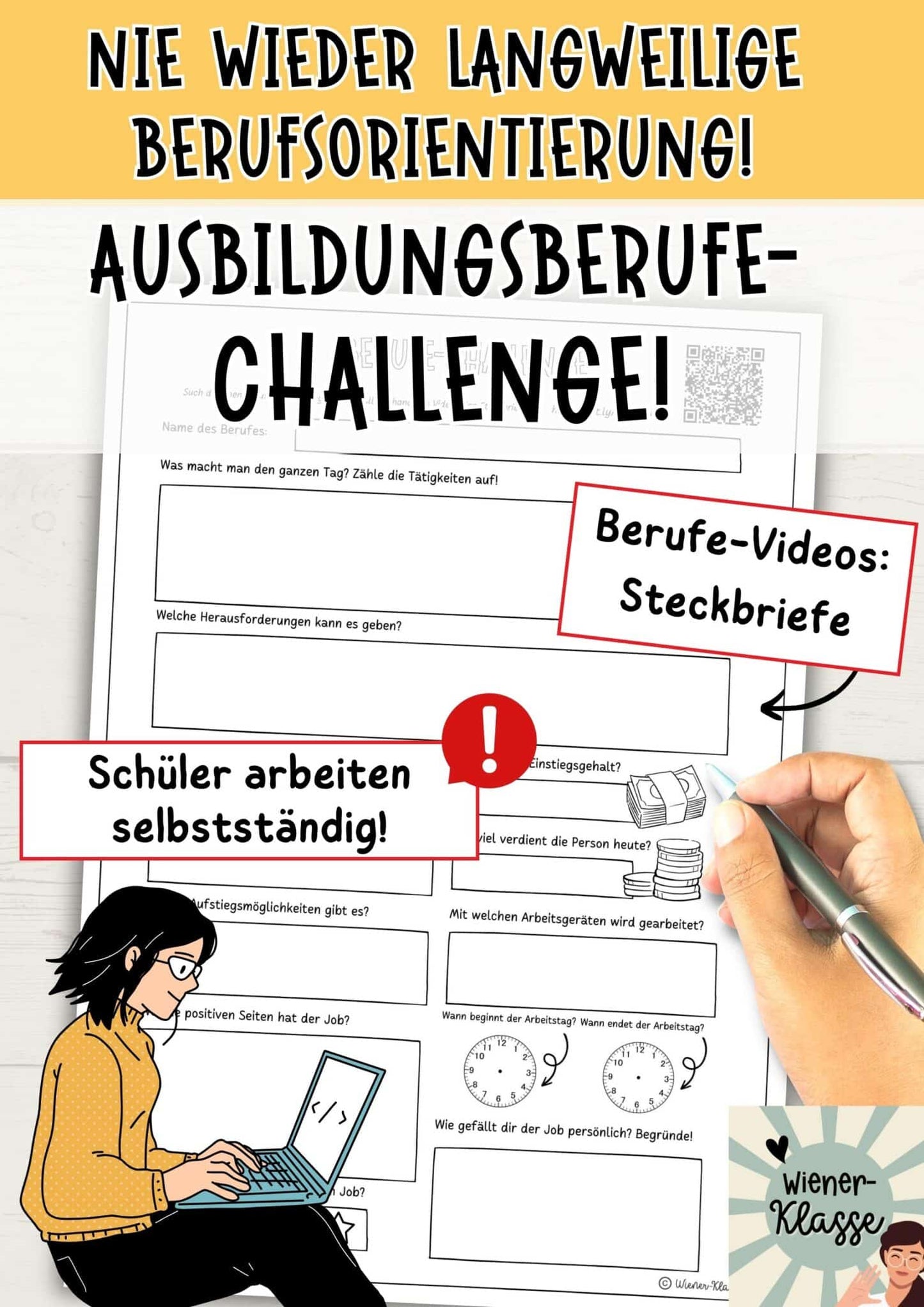 Coole Berufe-CHALLENGE! Für Berufsorientierung in der Sek 1